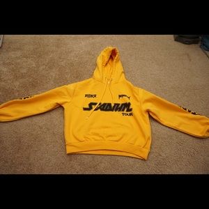 Justin Bieber Stadium Tour Cropped Hoodie